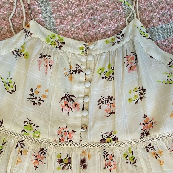 Urban Outfitters Honey Tiered Frock Mini Summer Dress M. NWOT! - Picture 4 of 14